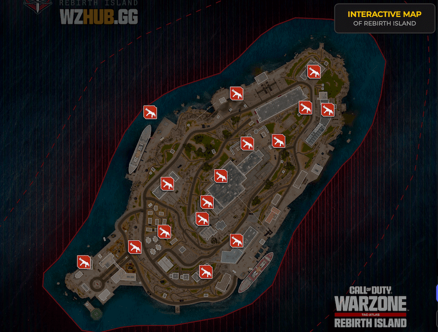 Hidden Blueprints on Rebirth Island in Season 3 of Warzone